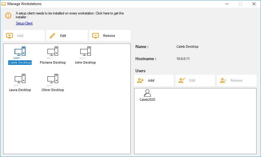 TSplus no connection to workstation module download