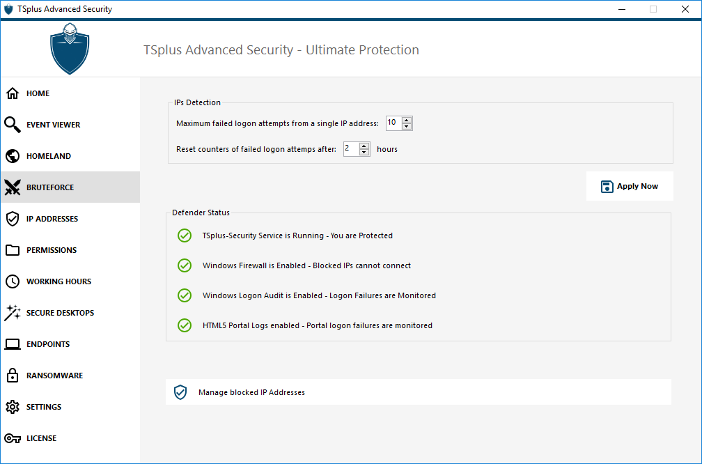 TSplus force https download