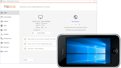 TSplus remote desktop apk pricing