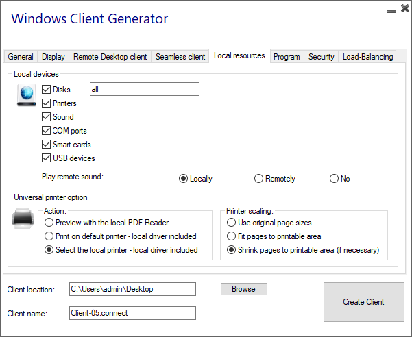 TSplus windows client generator pricing