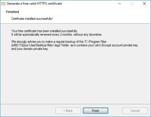 TSplus certificate download